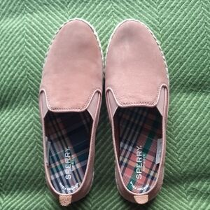 Sperry Tan Slip-On Loafers